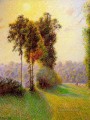 Atardecer en enviado charlez eragny 1891 Camille Pissarro paisaje
